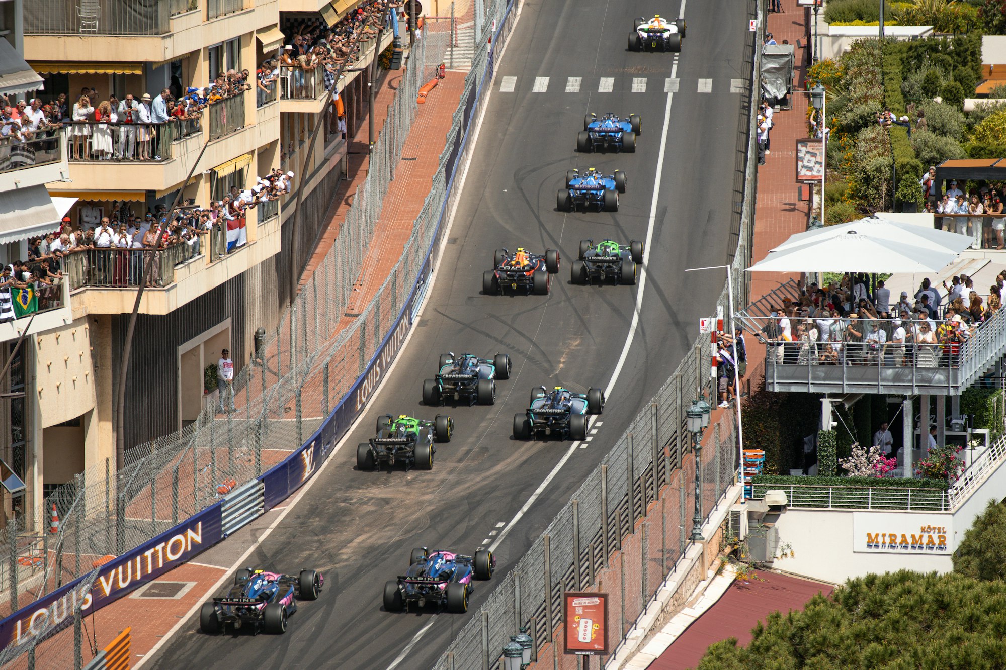 Monaco Grand Prix — Start der Formel 1