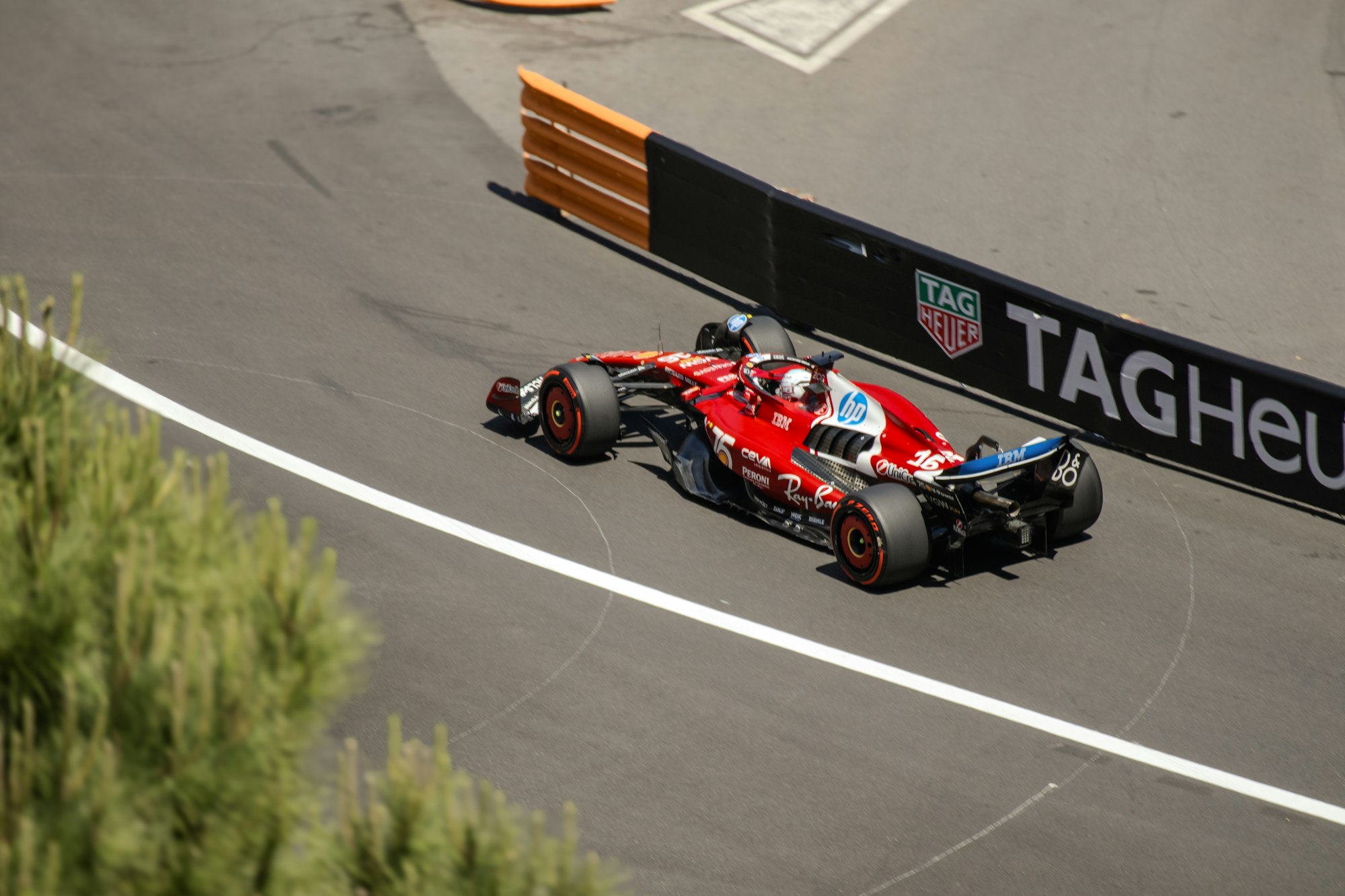 Formel 1 in Monaco — Streckenkurve